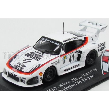 CMR PORSCHE 935 K3 TEAM PORSCHE KREMER RACING N 41 WINNER 24h LE MANS 1979 KLAUS LUDWIG - BILL WHITTINGTON - DON WHITTINGTON - W