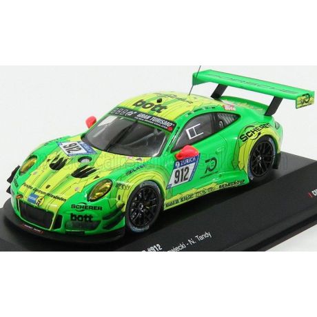 CMR PORSCHE 911 991 GT3 R TEAM MANTHEY RACING N 912 WINNER 24h NURBURGRING 2018 RICHARD LIETZ - PATRICK PILET - FREDERIC MAKOWIE