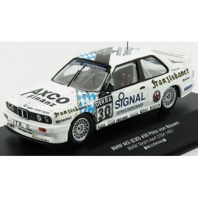 CMR BMW 3-SERIES M3 (E30) TEAM ISERT N 30 SEASON DTM 1991 L.P.VON BAYERN - WHITE 1/43