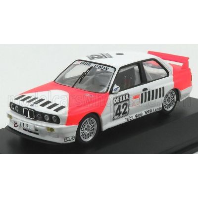 CMR BMW 3-SERIES M3 (E30) MARLBORO DEALERTEAM N 42 DTM 1991 COR EUSER - WHITE RED 1/43