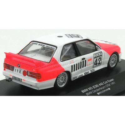 CMR BMW 3-SERIES M3 (E30) MARLBORO DEALERTEAM N 42 DTM 1991 COR EUSER - WHITE RED 1/43