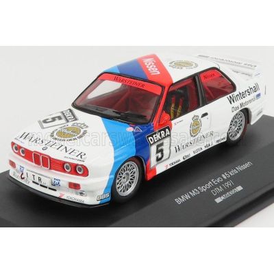 CMR BMW 3-SERIES BMW M3 (E30) N 5 DTM SEASON 1991 K.NISSEN - WHITE BLUE RED 1/43