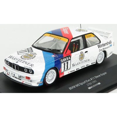 CMR BMW BMW 3-SERIES M3 (E30) TEAM BIGAZZI N 11 DTM SEASON 1991 S.SOPER - WHITE BLUE RED 1/43