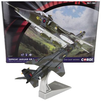 CORGI SEPECAT JAGUAR GR.1 XX963/AL N.14 MILITARY AIRPLANE 1973 - MILITARY CAMOUFLAGE 1/72