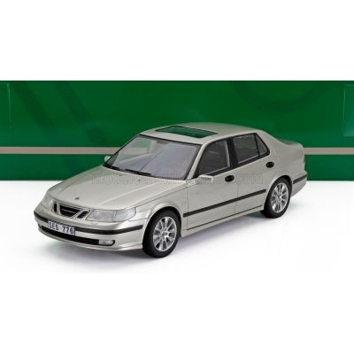 CULT SCALE MODELS SAAB 9-5 TURBO AERO 1998 - SILVER MET 1/18