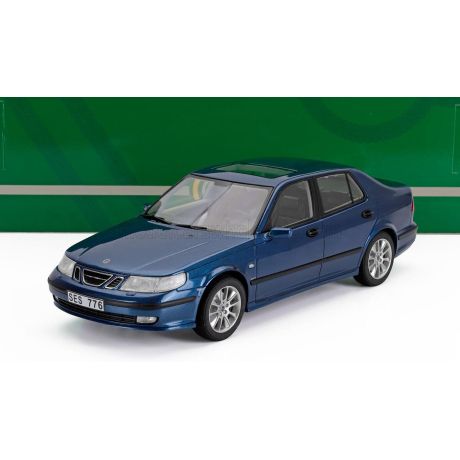 CULT SCALE MODELS SAAB 9-5 TURBO AERO 1998 - BLUE MET 1/18