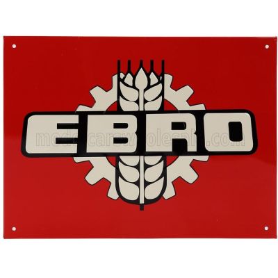 EDICOLA ACCESSORIES METAL PLATE - EBBRO - RED BEIGE BLACK 1/1