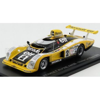 EDICOLA RENAULT ALPINE A442B 2.0L TURBO V6 TEAM RENAULT SPORT N 2 WINNER 24h LE MANS 1978 DIDIER PIRONI - JEAN PIERRE JAUSSAUD -