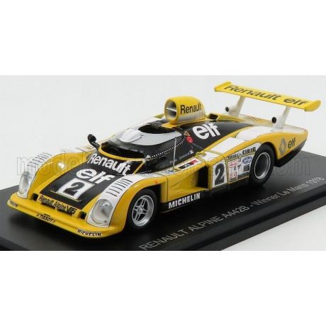 EDICOLA RENAULT ALPINE A442B 2.0L TURBO V6 TEAM RENAULT SPORT N 2 WINNER 24h LE MANS 1978 DIDIER PIRONI - JEAN PIERRE JAUSSAUD -