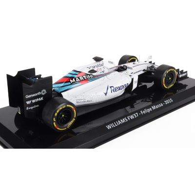 EDICOLA WILLIAMS F1  FW37 TEAM MARTINI RACING N 19 SEASON 2015 FELIPE MASSA - BLISTER BOX - WHITE BLUE RED 1/24