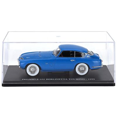 EDICOLA PEGASO Z102 BERLINETTA TOURING 1955 - CON VETRINA - WITH SHOWCASE - BLUE 1/24