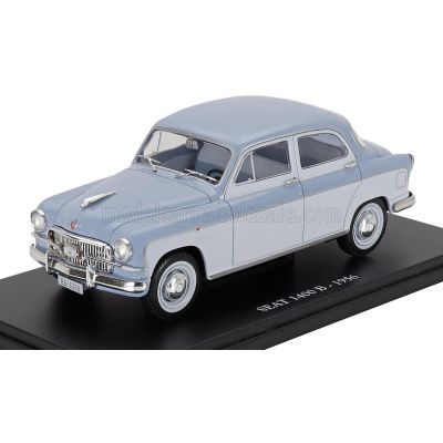 EDICOLA SEAT FIAT 1400B 1956 - CON VETRINA - WITH SHOWCASE - 2 TONE BLUE 1/24