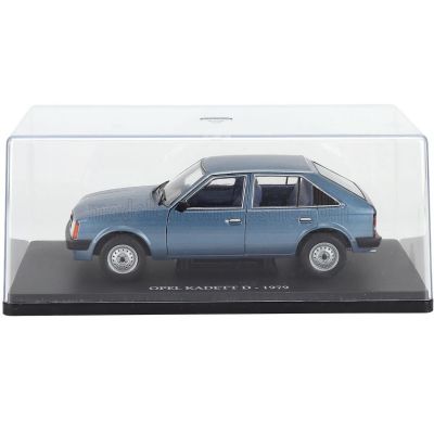 EDICOLA OPEL KADETT D 1979 - CON VETRINA - WITH SHOWCASE - BLUE 1/24