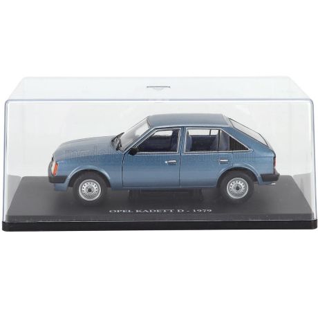 EDICOLA OPEL KADETT D 1979 - CON VETRINA - WITH SHOWCASE - BLUE 1/24