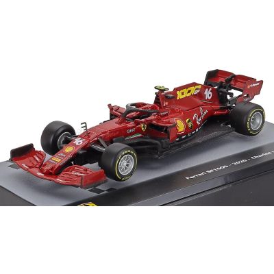 EDICOLA FERRARI F1  SF1000 TEAM SCUDERIA FERRARI MISSION WINNOW N 16 SEASON 2020 CHARLES LECLERC - CON VETRINA - WITH SHOWCASE -