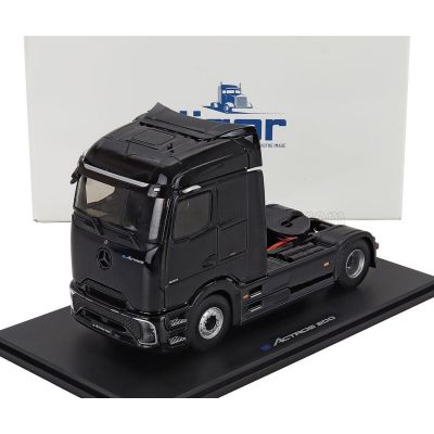 ELIGOR MERCEDES BENZ E-ACTROS 600 TRACTOR TRUCK 2-ASSI 2025 - EXCLUSIVE CARMODEL - BLACK 1/43