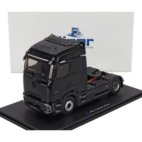 ELIGOR MERCEDES BENZ E-ACTROS 600 TRACTOR TRUCK 2-ASSI 2025 - EXCLUSIVE CARMODEL - BLACK 1/43