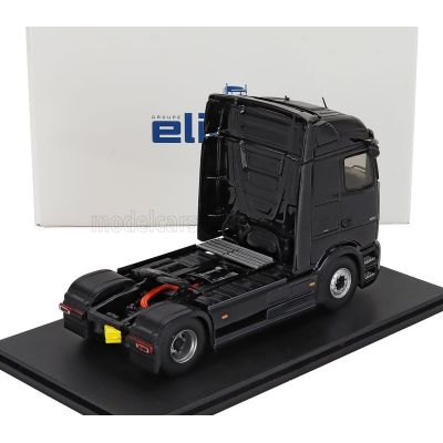 ELIGOR MERCEDES BENZ E-ACTROS 600 TRACTOR TRUCK 2-ASSI 2025 - EXCLUSIVE CARMODEL - BLACK 1/43