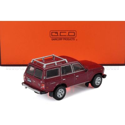 GCD MODELS TOYOTA LAND CRUISER 60 1982 - RED 1/64