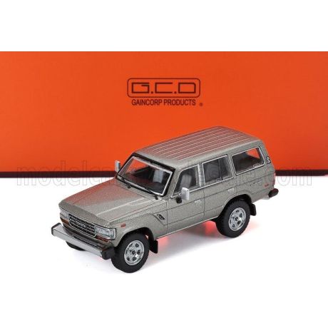 GCD MODELS TOYOTA LAND CRUISER 60 1982 - GREY MET 1/64