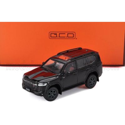 GCD MODELS TOYOTA LAND CRUISER 300 2024 - BLACK 1/64