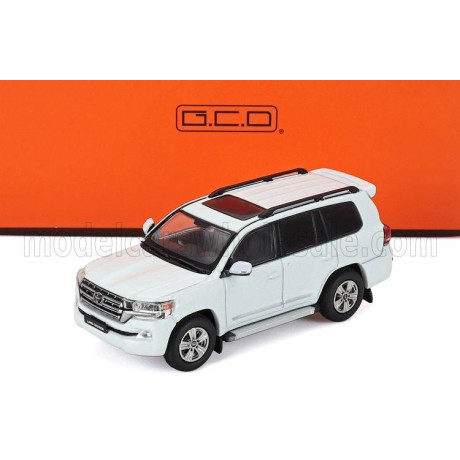 GCD MODELS TOYOTA LAND CRUISER (200) 2015 - WHITE 1/64