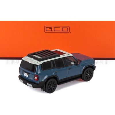 GCD MODELS TOYOTA LAND CRUISER PRADO 250 2024 - BLUE WHITE 1/64