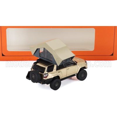 GCD MODELS TOYOTA 4RUNNER TRD PRO OVERLAND 2018 - CHAMPAGNE 1/64