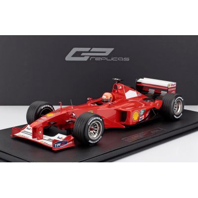 GP REPLICAS FERRARI F1  F2000 N 3 WORLD CHAMPION WINNER JAPAN SUZUKA GP (with pilot figure) 2000 MICHAEL SCHUMACHER - RED WHITE