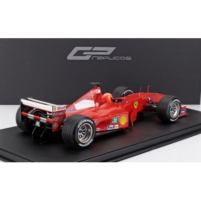 GP REPLICAS FERRARI F1  F2000 N 3 WORLD CHAMPION WINNER JAPAN SUZUKA GP (with pilot figure) 2000 MICHAEL SCHUMACHER - RED WHITE