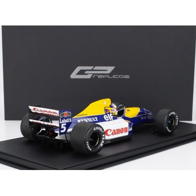 GP REPLICAS WILLIAMS F1  FW14B RENAULT N 5 WORLD CHAMPION POLE POSTITION FASTEST LAP AND WINNER BRITISH GP (with pilot figure) 1
