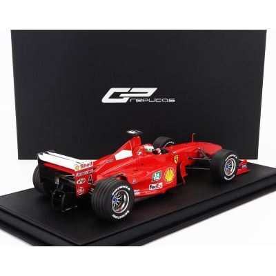 GP REPLICAS FERRARI F1 F399 SCUDERIA FERRARI N 4 WINNER MALAYSIAN GP (with pilot figure) 1999 EDDIE IRVINE - RED 1/18