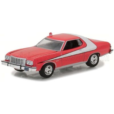 GREENLIGHT FORD USA GRAN TORINO COUPE 1976 STARSKY & HUTCH - RED 1/64