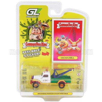 GREENLIGHT DODGE TRUCK POWER WAGON 1945 - CARRO ATTREZZI - WRECKER ROAD SERVICE - VARIOUS 1/64