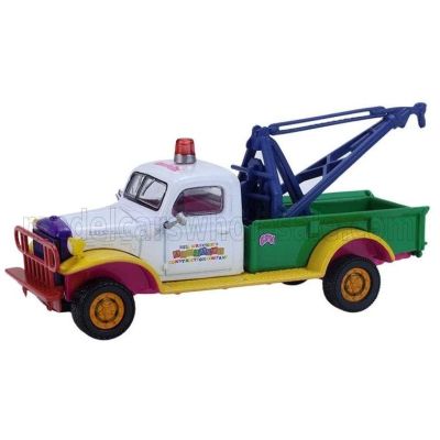 GREENLIGHT DODGE TRUCK POWER WAGON 1945 - CARRO ATTREZZI - WRECKER ROAD SERVICE - VARIOUS 1/64
