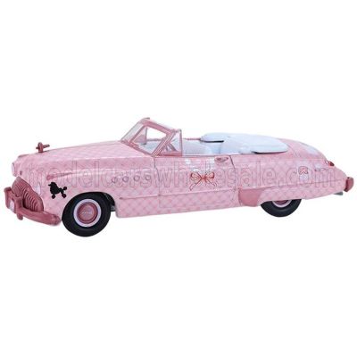 GREENLIGHT BUICK ROADMASTER CABRIOLET 1949 - PINK 1/64