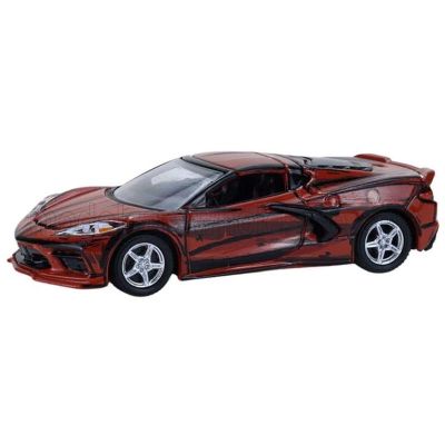 GREENLIGHT CHEVROLET CORVETTE COUPE 2020 - RED 1/64