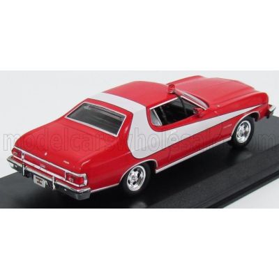 GREENLIGHT FORD USA GRAN TORINO COUPE 1976 STARSKY & HUTCH - RED 1/43