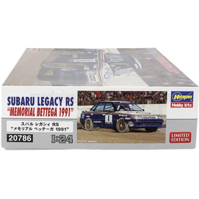 HASEGAWA SUBARU LEGACY RS N 4 RALLY MEMORIAL BETTEGA 1991 COLIN McRAE 1/24