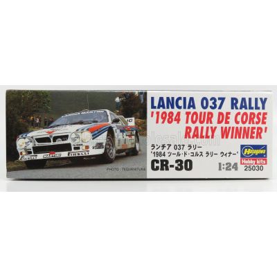 HASEGAWA LANCIA 037 TEAM MARTINI RACING N 5 WINNER RALLY TOUR DE CORSE 1984 M.ALEN - I.KIVIMAKI 1/24