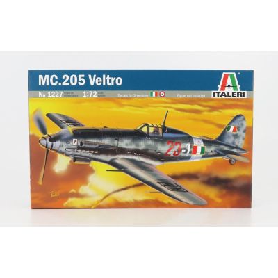 ITALERI MACCHI MC205 VELTRO AIRPLANE MILITARY 1942 1/72