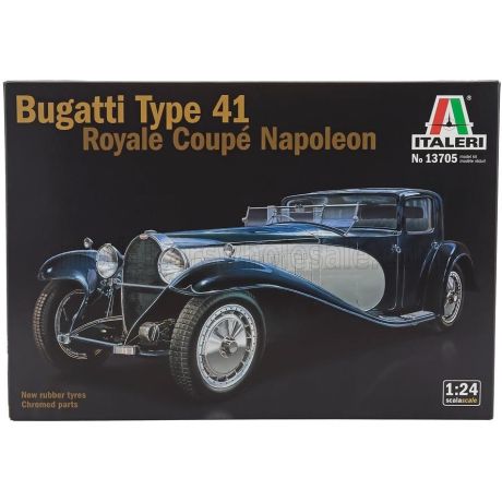 ITALERI BUGATTI TYPE 41 ROYALE COUPE 1930 1/24