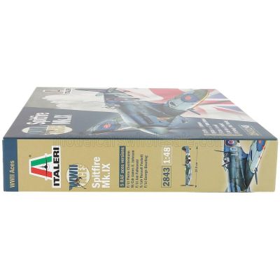 ITALERI SUPERMARINE SPITFIRE MK.IX MILITARY AIRPLANE 1941 1/48
