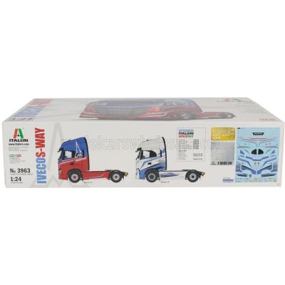 ITALERI IVECO FIAT S-WAY S460 MAGIRUS TRACTOR TRUCK 2-ASSI 2022 1/24