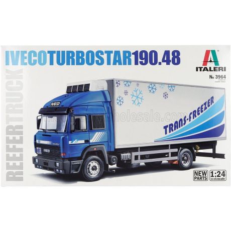 ITALERI IVECO FIAT 190.48 TURBOSTAR TRUCK FRIGO TRANS-FREEZER 2-ASSI 1988 1/24
