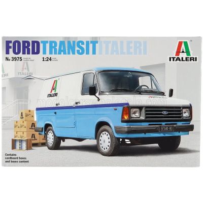 ITALERI FORD ENGLAND TRANSIT VAN ITALERI 1986 1/24