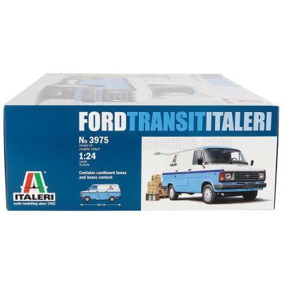 ITALERI FORD ENGLAND TRANSIT VAN ITALERI 1986 1/24