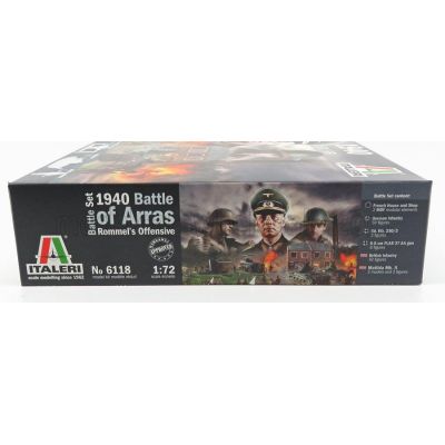 ITALERI ACCESSORIES DIORAMA - WAR BATTLE SET OF ARRAS - ROMMEL'S OFFENSIVE 1940 1/72