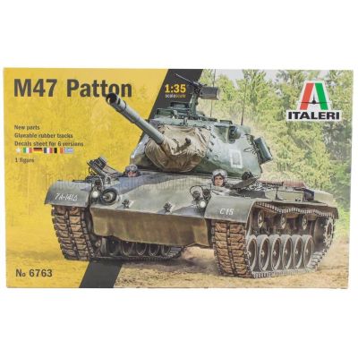 ITALERI DATP TANK M47 PATTON WWII - US ARMY - NATO ARMY 1945 - 1980 MILITARY 1/35