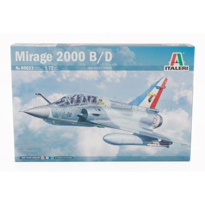 ITALERI DASSAULT AVIATION MIRAGE 2000 B/D - FRENCH ARMEE DE L'AIR - WAR AIRCRAFT 1985 - MILITARY AIRPLANE 1/72